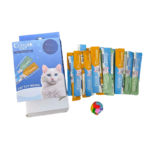 Clever Cat Creamy Christmas Gift, 24 pcs + 1 toy 360g - Bilde 2