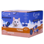 Clever Cat Shredded Tuna & Salmon 70g - Bilde 4