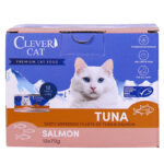 Clever Cat Shredded Tuna & Salmon 70g - Bilde 3
